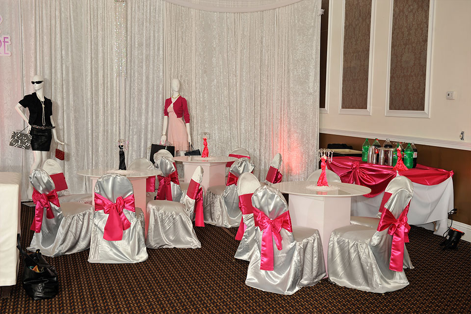 Catered candy table